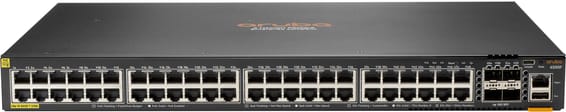 Switch Administrable HPE Aruba 6200F 48 ports Classe 4 PoE 4 ports SFP 370W (JL727B)