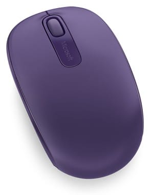 Souris Microsoft Wireless Mobile Mouse 1850 - Violet (U7Z-00044)