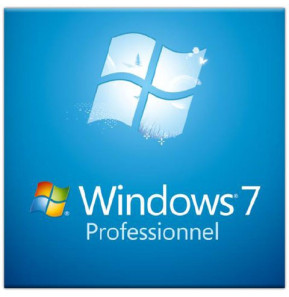 Microsoft Windows 7 Professionnel SP1 64 bits (français) - Licence OEM (DVD)