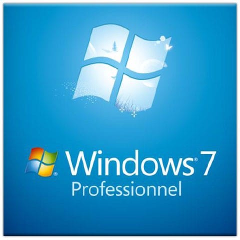 Microsoft Windows 7 Professionnel SP1 64 bits (français) - Licence OEM (DVD)