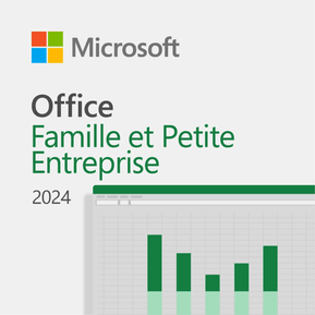 Microsoft Office Famille et Petite Entreprise 2024 - Achat définitif pour 1 PC ou Mac