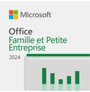 Microsoft Office Famille et Petite Entreprise 2024 - Achat définitif pour 1 PC ou Mac