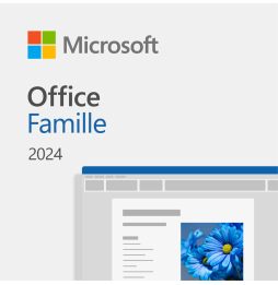 Microsoft Office Famille 2024 - Achat définitif pour 1 PC ou Mac