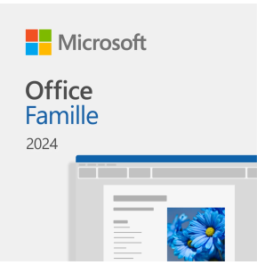 Microsoft Office Famille 2024 - Achat définitif pour 1 PC ou Mac