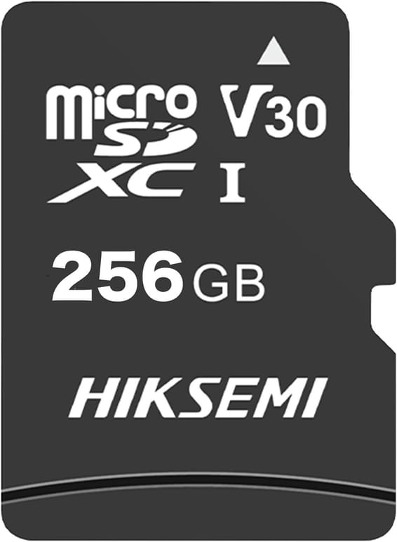 Carte mémoire Hiksemi Micro SD 256 Go CLASS 10 V30 (HSM-TF-C1-STD-256G)