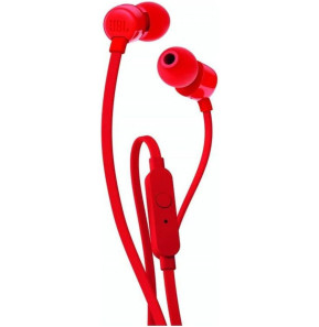 Écouteurs JBL Tune 110 Intra-auriculaire Rouge (JBLT110RED)