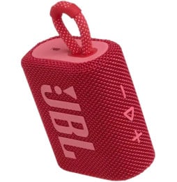 Enceinte Bluetooth portable JBL Go 3 - Rouge (JBLGO3RED)