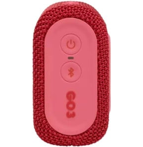 Enceinte Bluetooth portable JBL Go 3 - Rouge (JBLGO3RED)