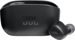 سماعات أذن Bluetooth JBL Wave 100 TWS - أسود (JBLW100TWSBLK)