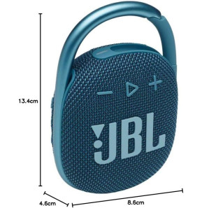 Enceinte Bluetooth portable JBL Clip 4 - Bleu (JBLCLIP4BLU)