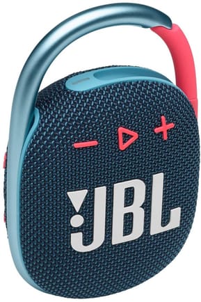 Enceinte Bluetooth portable JBL Clip 4 - Bleu / Rose (JBLCLIP4BLUP)