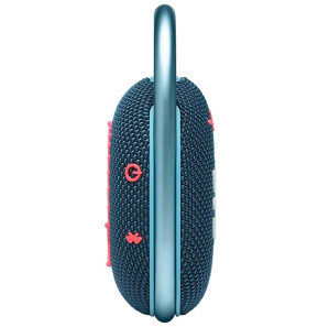 Enceinte Bluetooth portable JBL Clip 4 - Bleu / Rose (JBLCLIP4BLUP)