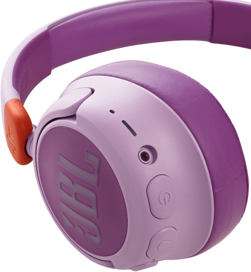 Casque Bluetooth JBL JR460NC à réduction de bruit - Rose (JBLJR460NCPIK) — image 4