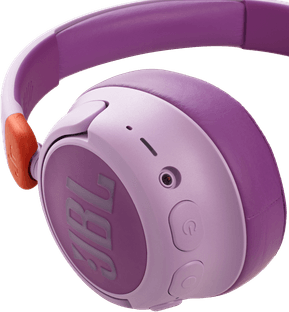 Casque Bluetooth JBL JR460NC à réduction de bruit - Rose (JBLJR460NCPIK) — image 4