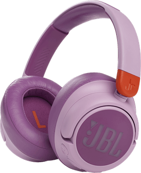 سماعة رأس Bluetooth JBL JR460NC بخاصية إلغاء الضوضاء - وردي (JBLJR460NCPIK)