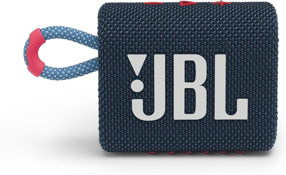 Enceinte Bluetooth portable JBL Go 3 - Bleu / Rose (JBLGO3BLUP) — image 4