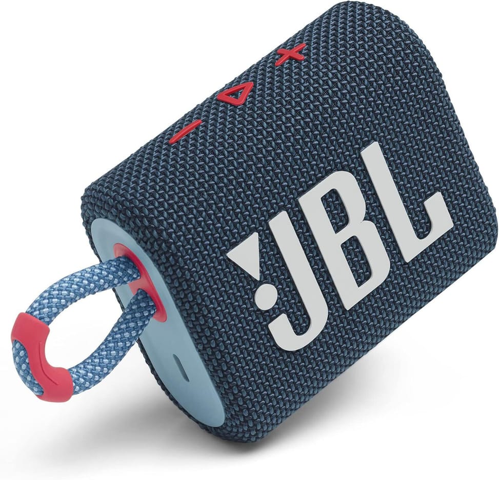 Enceinte Bluetooth portable JBL Go 3 - Bleu / Rose (JBLGO3BLUP) — image 2