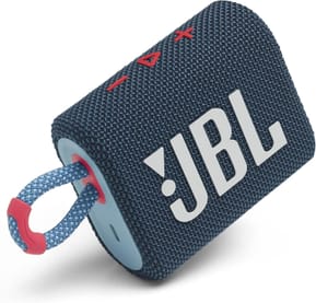 Enceinte Bluetooth portable JBL Go 3 - Bleu / Rose (JBLGO3BLUP) — image 2