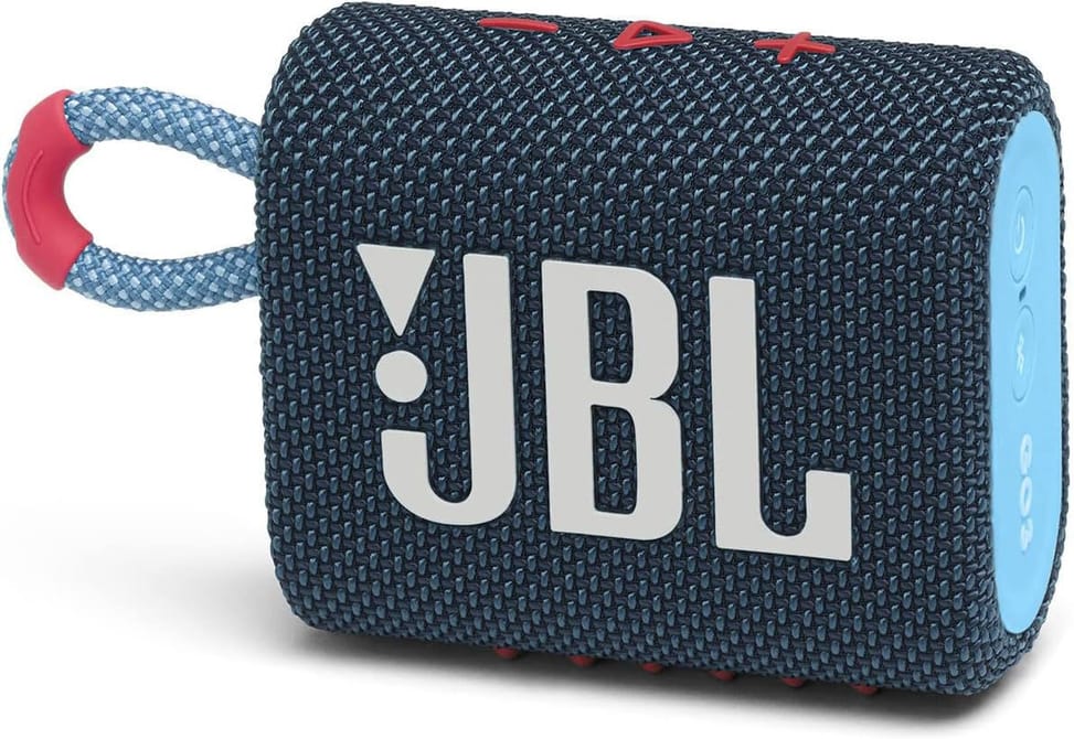 Enceinte Bluetooth portable JBL Go 3 - Bleu / Rose (JBLGO3BLUP) — image 3