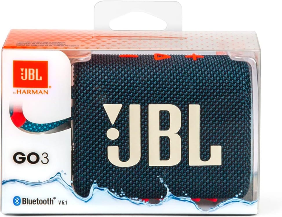 Enceinte Bluetooth portable JBL Go 3 - Bleu / Rose (JBLGO3BLUP) — image 9