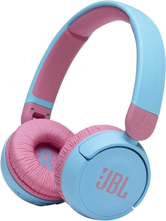 Casque Bluetooth JBL JR310 à réduction de bruit - Bleu (JBLJR310BTBLU)
