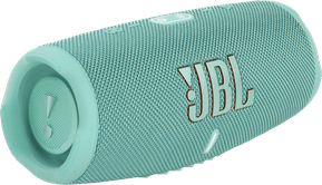 مكبر صوت محمول Bluetooth JBL Charge 5 - أزرق مخضر (JBLCHARGE5TEAL)