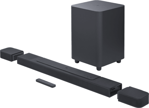 Barre de son JBL Bar 1000 7.1.4-Channel - Noir (JBLBAR1000PROBLKUK)