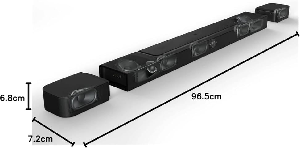 Barre de son JBL Bar 800 5.1.2-Channel - Noir — image 8