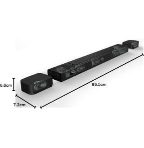Barre de son JBL Bar 800 5.1.2-Channel - Noir