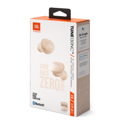 Écouteurs Bluetooth JBL Tune 130 NC TWS - Beige (JBLT130NCTWSSAN)