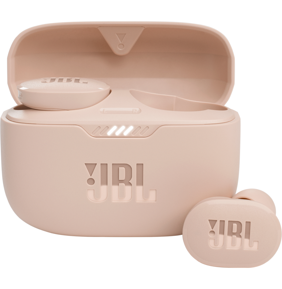 Écouteurs Bluetooth JBL Tune 130 NC TWS - Beige (JBLT130NCTWSSAN)