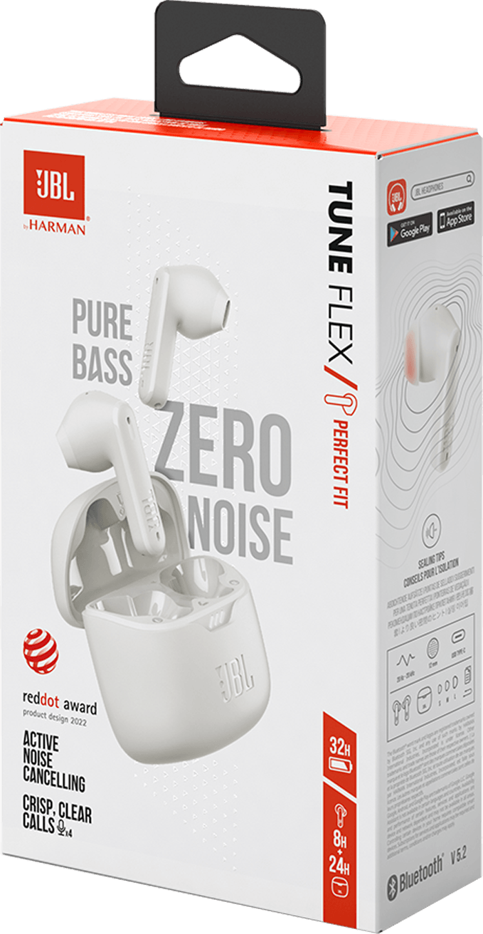 Écouteurs Bluetooth JBL Tune Flex TWS - Blanc (JBLTFLEXWHT) — image 10