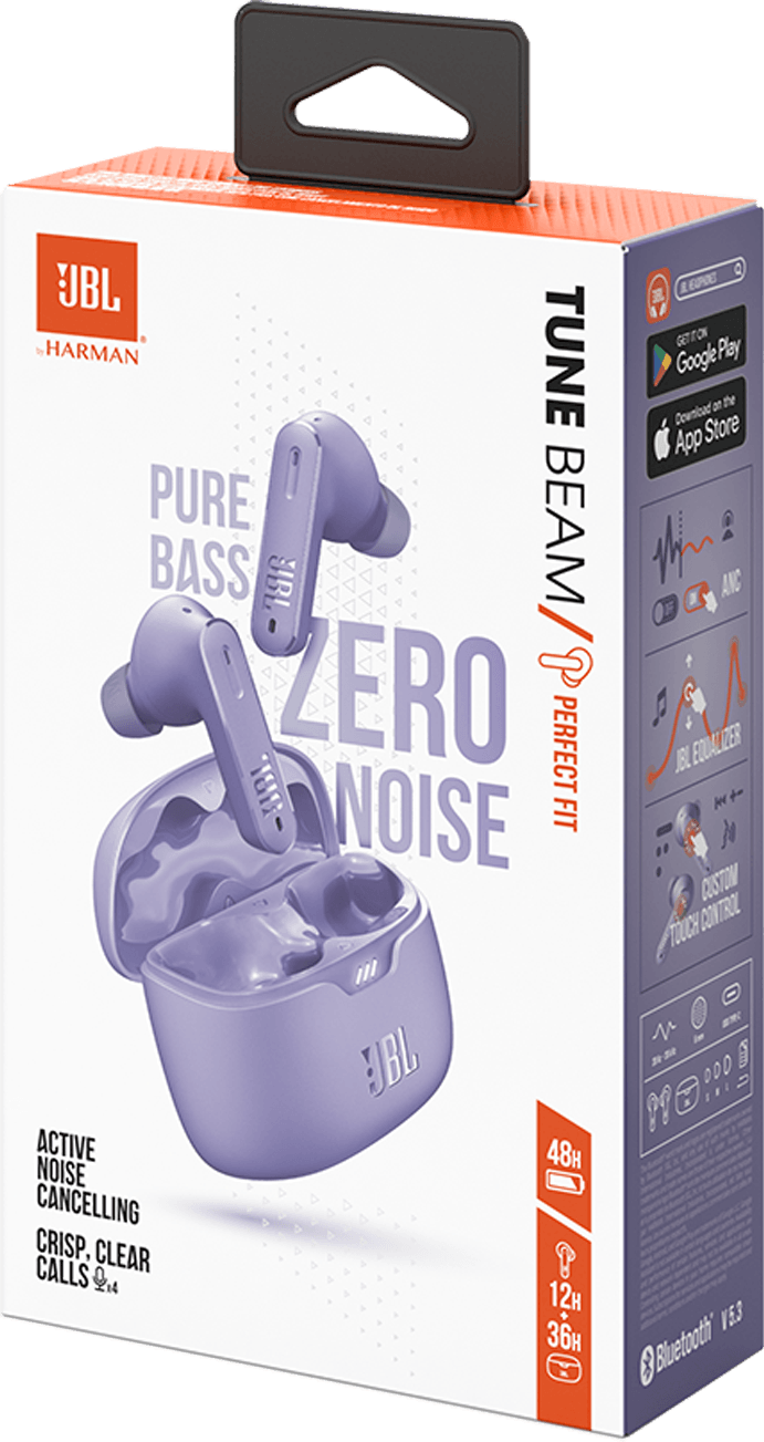 Écouteurs Bluetooth JBL Tune Beam - Violet (JBLTBEAMPUR) — image 9