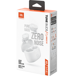 Écouteurs Bluetooth JBL Tune Buds - Blanc (JBLTBUDSWHT)