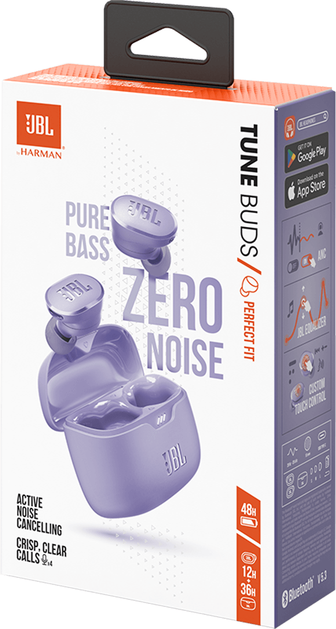 Écouteurs Bluetooth JBL Tune Buds - Violet (JBLTBUDSPUR) — image 9
