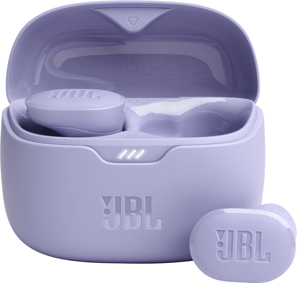 سماعات أذن Bluetooth JBL Tune Buds - بنفسجي (JBLTBUDSPUR) — صورة 1