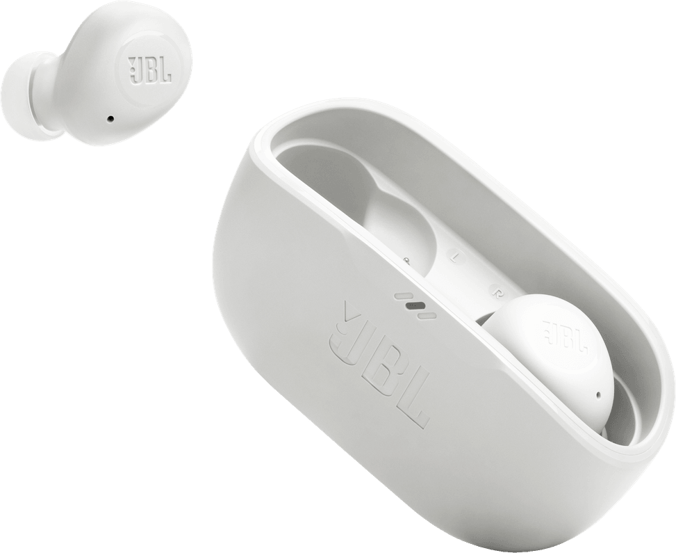 Écouteurs Bluetooth JBL Wave Buds - Blanc (JBLWBUDSWHT) — image 2