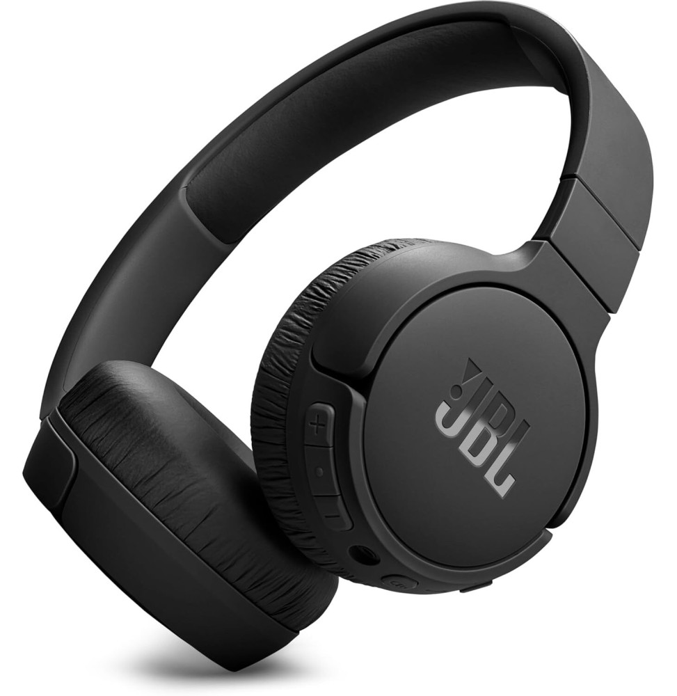 Casque Bluetooth JBL Tune 670NC à réduction de bruit - Noir (JBLT670NCBLK)