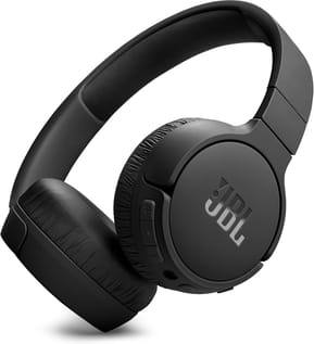 سماعة رأس Bluetooth JBL Tune 670NC بخاصية إلغاء الضجيج - أسود (JBLT670NCBLK)
