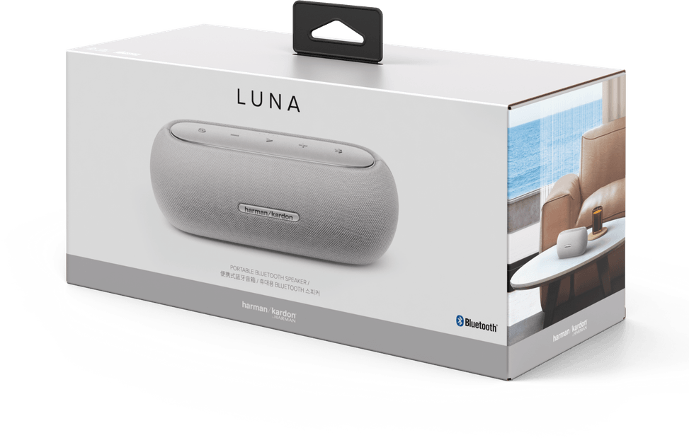 Harman Kardon Luna Portable Bluetooth Speaker - Gray (HKLUNAGRYEU) — image 11