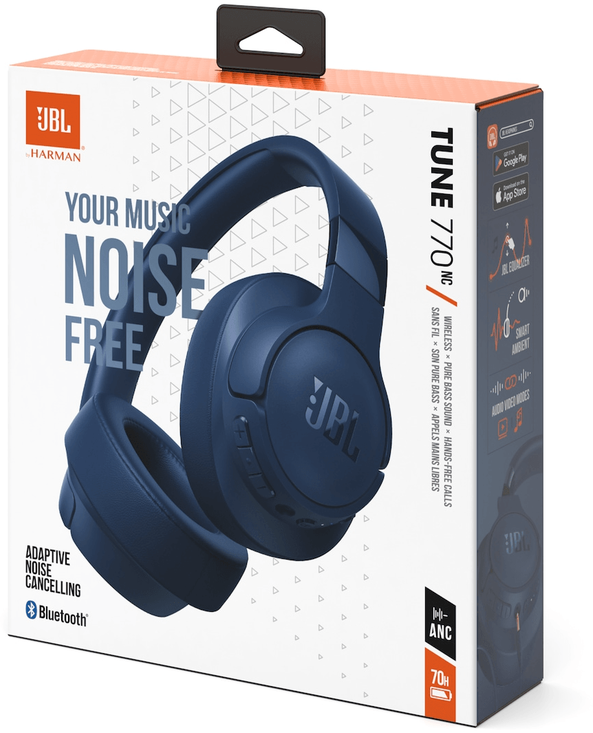 Casque Bluetooth JBL Tune 770NC à réduction de bruit - Blue (JBLT770NCBLU) — image 10