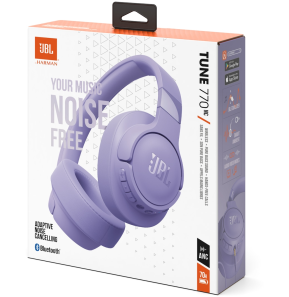 Casque Bluetooth JBL Tune 770NC à réduction de bruit - Violet (JBLT770NCPUR)