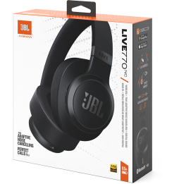 Casque Bluetooth JBL Live 770NC à réduction de bruit - Noir (JBLLIVE770NCBLK)