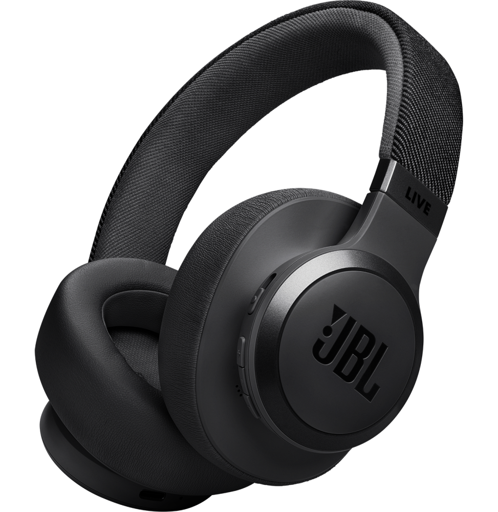 Casque Bluetooth JBL Live 770NC à réduction de bruit - Noir (JBLLIVE770NCBLK)