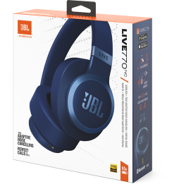 Casque Bluetooth JBL Live 770NC à réduction de bruit - Blue (JBLLIVE770NCBLU)