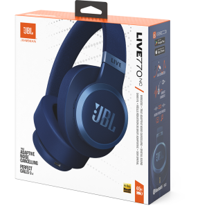 Casque Bluetooth JBL Live 770NC à réduction de bruit - Blue (JBLLIVE770NCBLU)