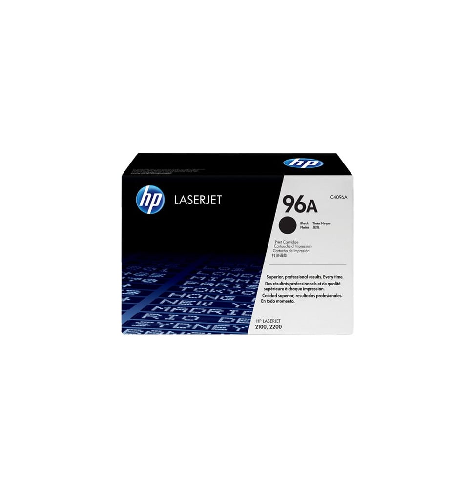 HP 96A Noir (C4096A) - Toner HP LaserJet d'origine