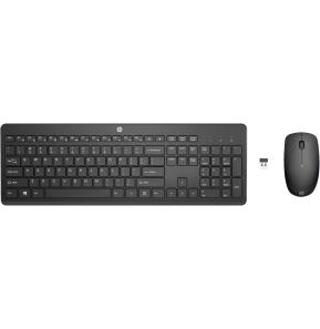 Ensemble clavier et souris sans fil HP 235 - AZERTY (1Y4D0UT)