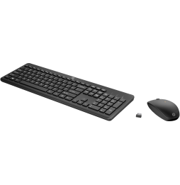 Ensemble clavier et souris sans fil HP 235 - AZERTY (1Y4D0UT)
