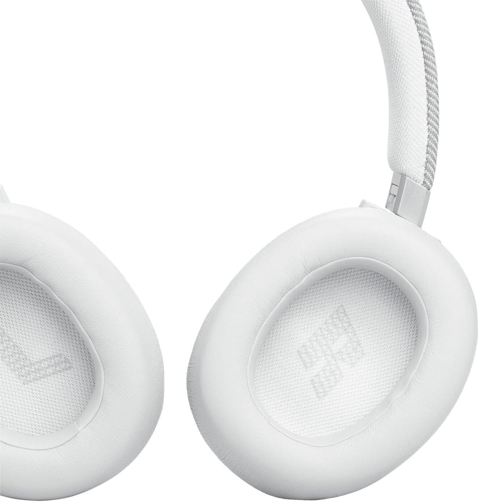 Casque Bluetooth JBL Live 770NC à réduction de bruit - Blanc (JBLLIVE770NCWHT) — image 3